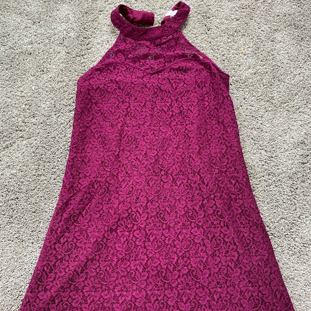Candies maroon XS sleeveless dress